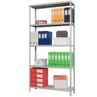 Стеллаж металлический MS Standart 1850х1000х500, 5 полок Стеллаж металлический MS Standart 1850х1000х500, 5 полок